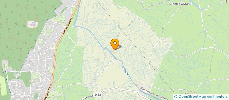 localisation de l'entreprise SCI M' LE MARAIS  NOTRE-DAME-DE-MONTS