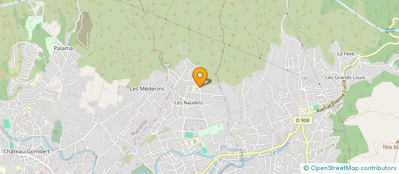 localisation de l'entreprise SCI M.M  PLAN-DE-CUQUES