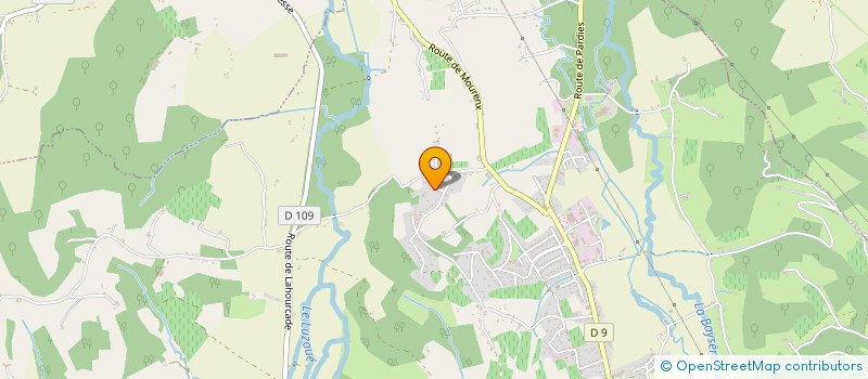 localisation de l'entreprise SCI M&M à MONEIN