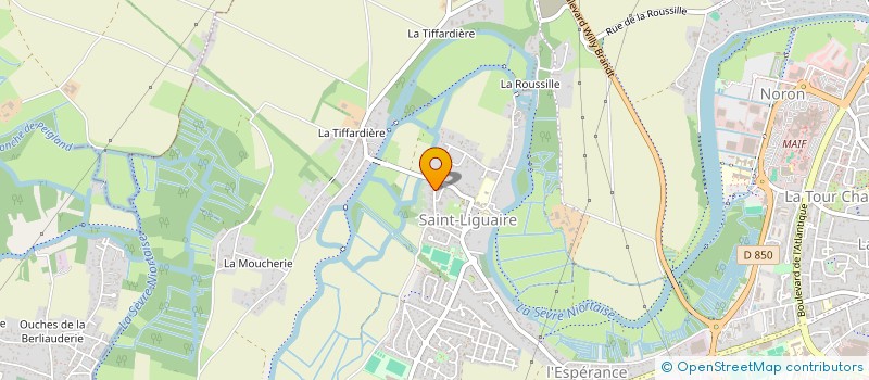 localisation de l'entreprise SCI M.M.B.P  NIORT