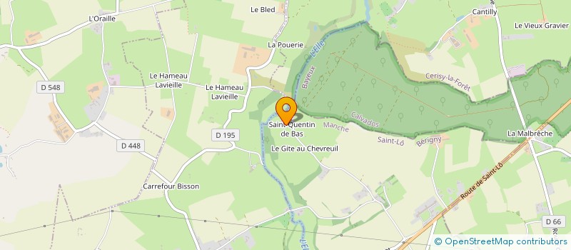 localisation de l'entreprise SCI M.M.H  SAINT-JEAN-D'ELLE