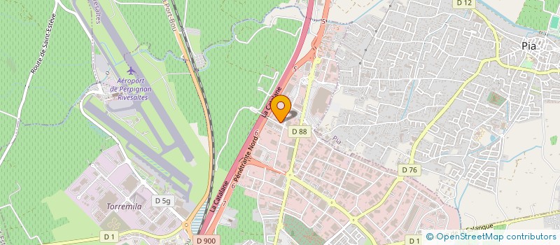 localisation de l'entreprise SCI M & M INVESTISSEMENTS à PERPIGNAN