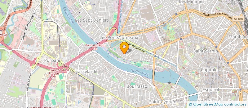 localisation de l'entreprise SCI M.M.J. à TOULOUSE