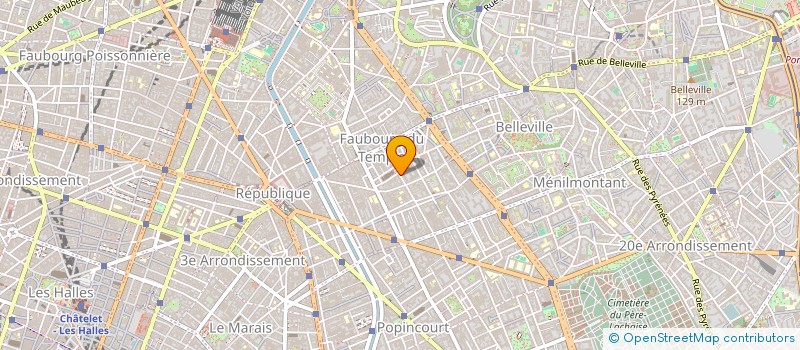 localisation de l'entreprise SCI M & M'S  PARIS