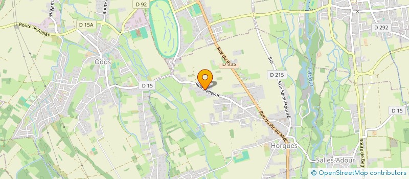 localisation de l'entreprise SCI M&M'S  HORGUES