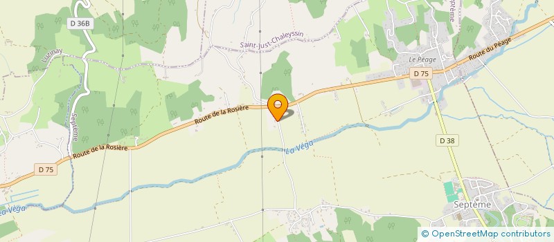 localisation de l'entreprise SCI M.M.V.  SEPTEME