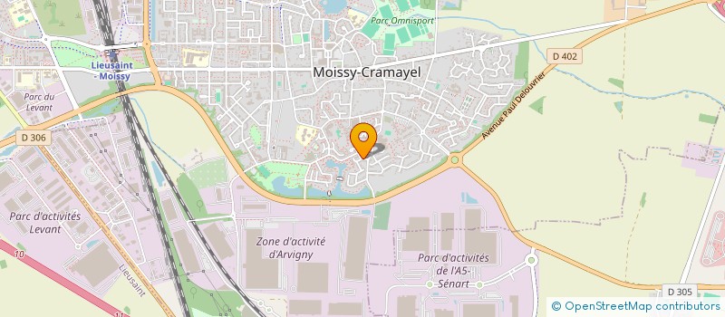 localisation de l'entreprise SCI M&MD à MOISSY-CRAMAYEL