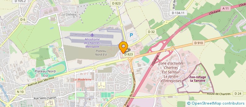 localisation de l'entreprise SCI M & N  CHARTRES