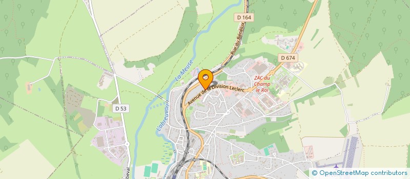 localisation de l'entreprise SCI M & N à NEUFCHATEAU