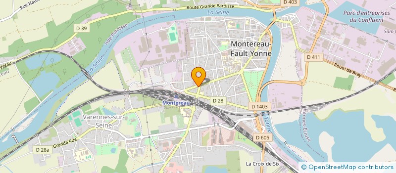 localisation de l'entreprise SCI M N A 3K à MONTEREAU-FAULT-YONNE