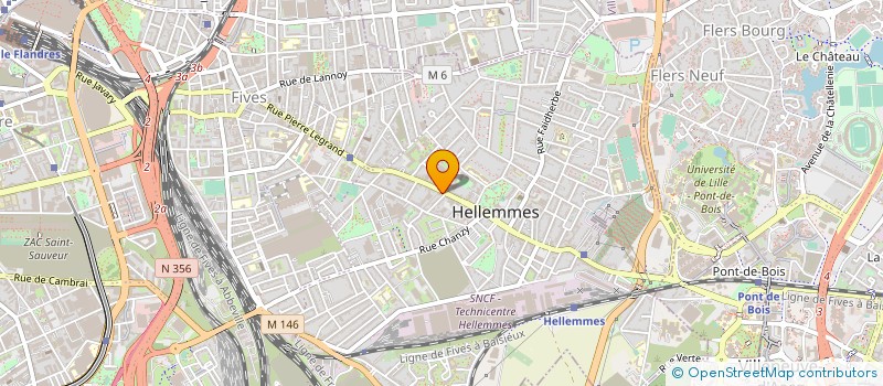 localisation de l'entreprise SCI M.N.C.L. à LILLE