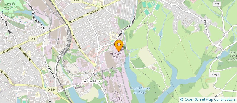 localisation de l'entreprise SCI M.N.J. à LE CREUSOT