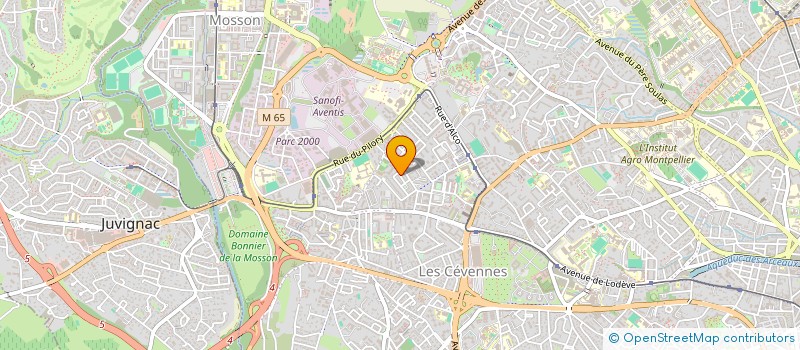 localisation de l'entreprise SCI M.N.L à MONTPELLIER