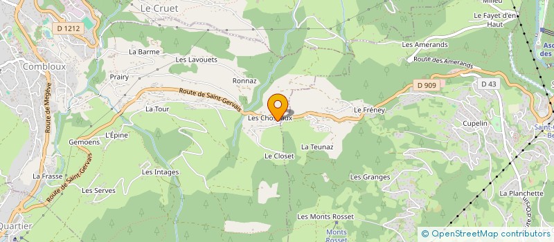 localisation de l'entreprise SCI M.N.M.  COMBLOUX