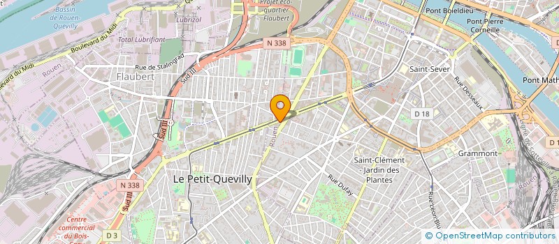 localisation de l'entreprise SCI M.N2B DEVELOPPEMENT à ROUEN