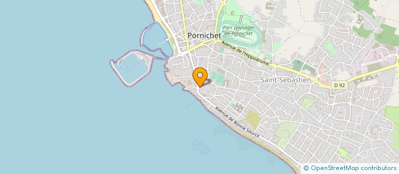 localisation de l'entreprise SCI M.O.D à PORNICHET