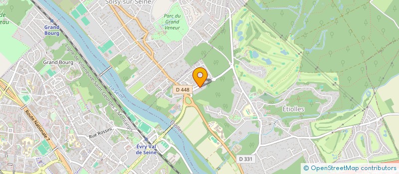 localisation de l'entreprise SCI M.O.S JARCY  ETIOLLES