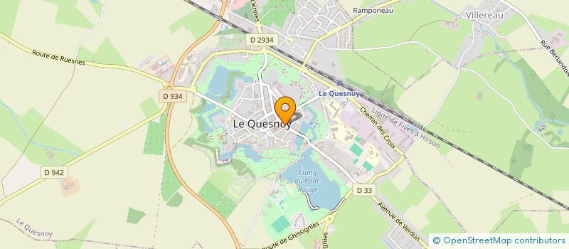 localisation de l'entreprise SCI M O T S à LE QUESNOY