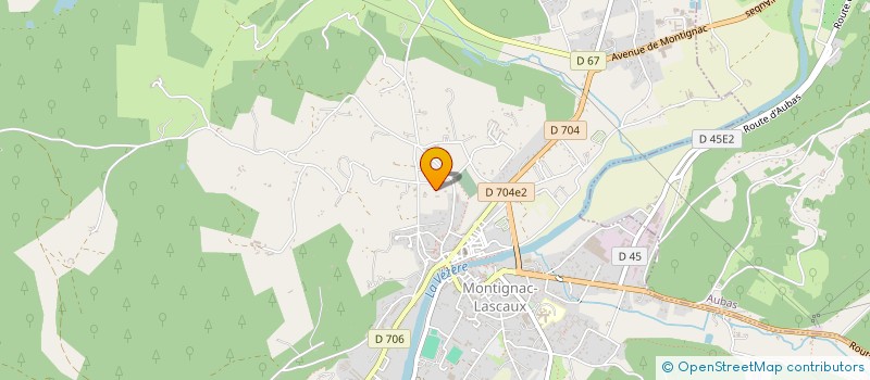localisation de l'entreprise SCI M OCEAN à MONTIGNAC-LASCAUX