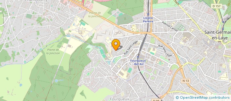 localisation de l'entreprise SCI M & P  SAINT-GERMAIN-EN-LAYE