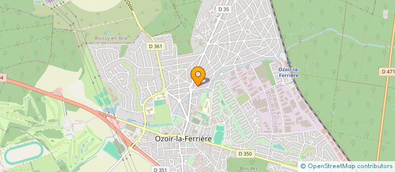 localisation de l'entreprise SCI M.P.B. IMMO  OZOIR-LA-FERRIERE