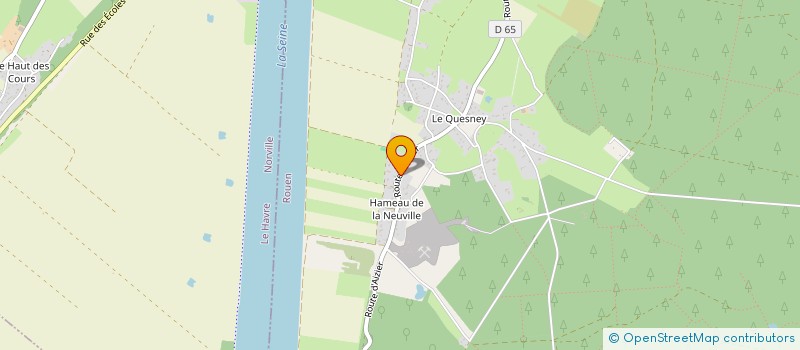 localisation de l'entreprise SCI M P C M  VATTEVILLE-LA-RUE