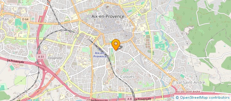 localisation de l'entreprise SCI M.P.F à AIX-EN-PROVENCE