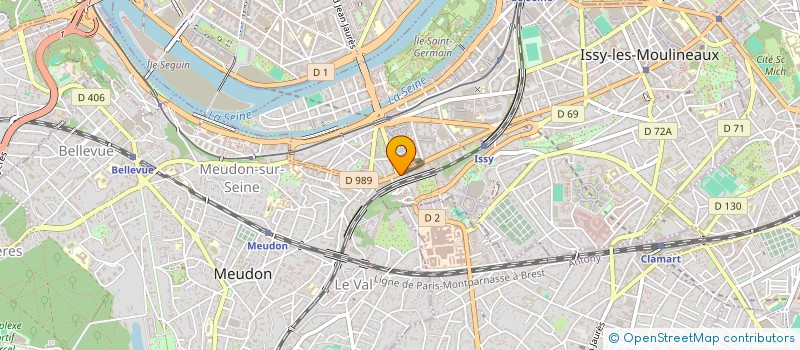 localisation de l'entreprise SCI M.P.R. à ISSY-LES-MOULINEAUX