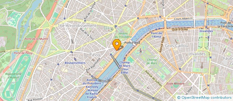 localisation de l'entreprise SCI M-PIAT  PARIS