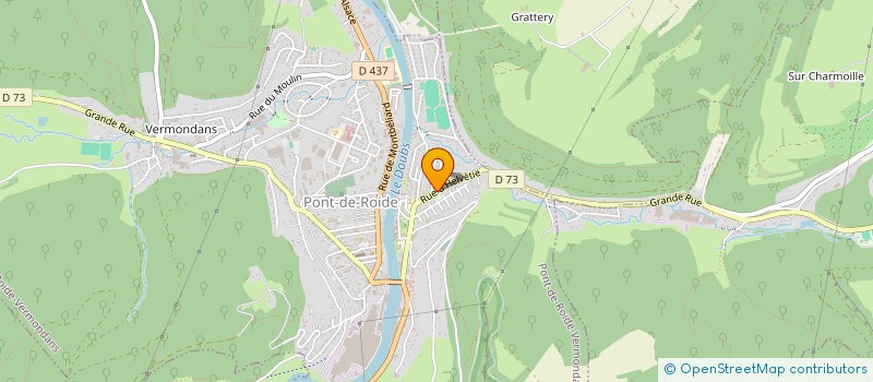 localisation de l'entreprise SCI M POPPINS  PONT-DE-ROIDE-VERMONDANS