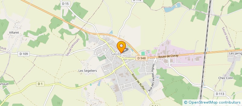 localisation de l'entreprise SCI M PRO  MELLERAN