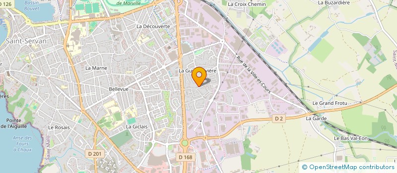 localisation de l'entreprise SCI M&Q MARRAKECH  SAINT-MALO