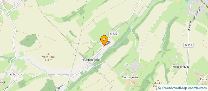 localisation de l'entreprise SCI M.S  WAVRANS-SUR-L'AA