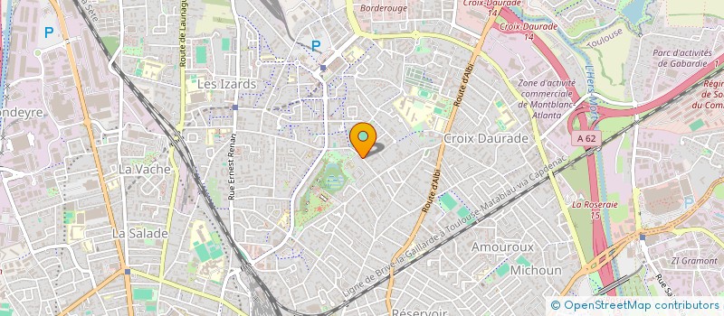 localisation de l'entreprise SCI M & S AVENIR  TOULOUSE