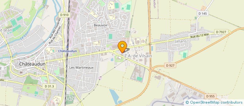 localisation de l'entreprise SCI M.S.C.L. à CHATEAUDUN