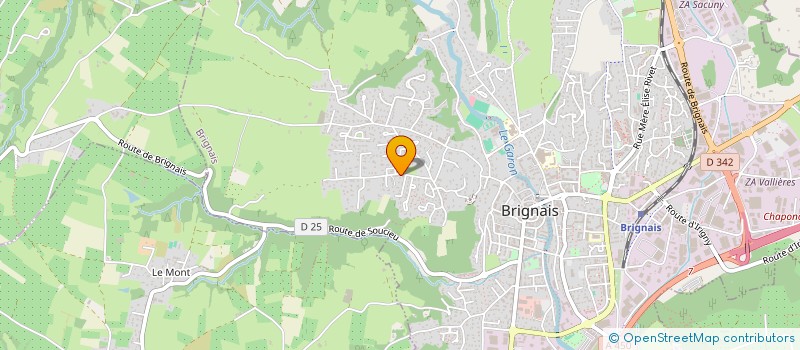 localisation de l'entreprise SCI M.S.C.R.  VIENNE