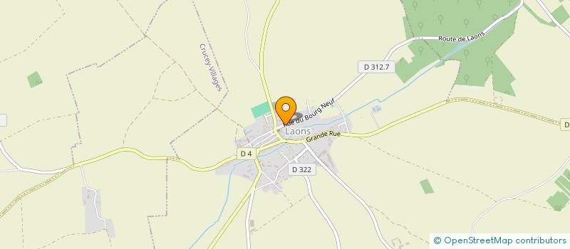 localisation de l'entreprise SCI M.T.A.T. à LAONS