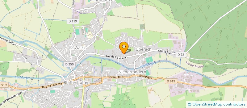 localisation de l'entreprise SCI M.T.C.  VAL-DE-MODER