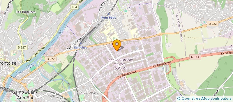 localisation de l'entreprise SCI M.T.C.F. à SAINT-OUEN-L'AUMONE