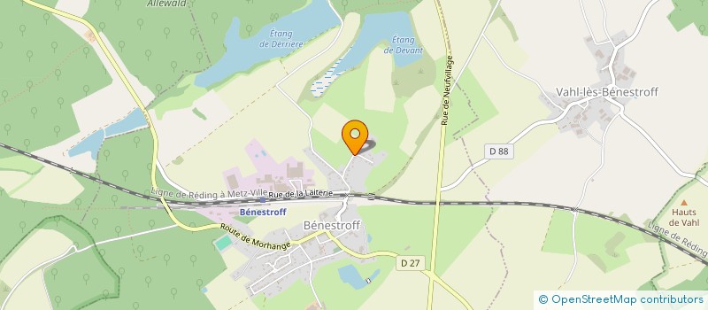 localisation de l'entreprise SCI M&T IMMOBILIER  INSMING