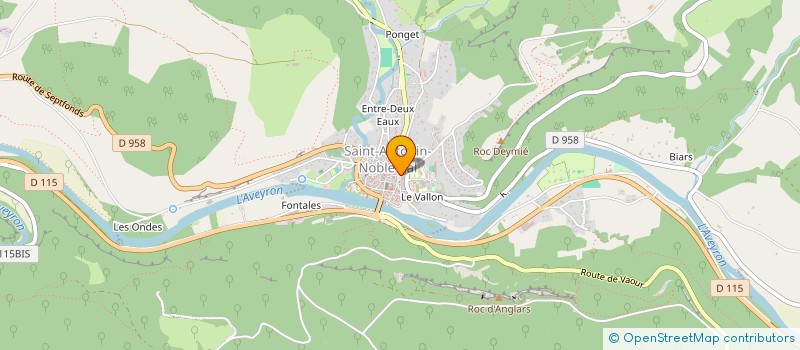 localisation de l'entreprise SCI M.T.M. DU VAL  SAINT-ANTONIN-NOBLE-VAL