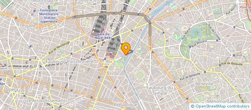 localisation de l'entreprise SCI M.V.B.  PARIS