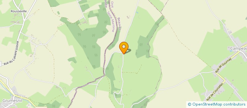 localisation de l'entreprise SCI M.V.B.E.H  CANNY-SUR-THERAIN