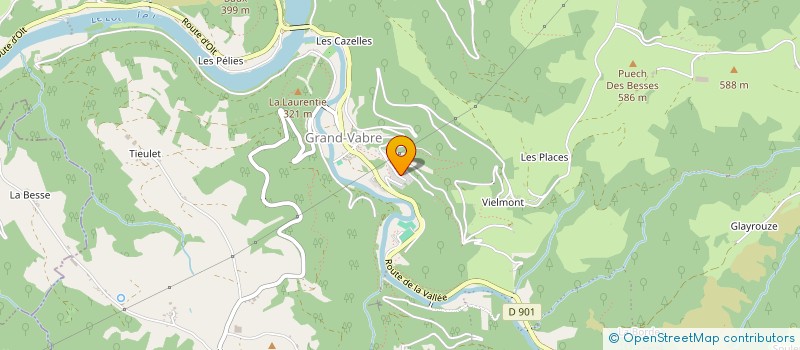 localisation de l'entreprise SCI M.V.R  CONQUES-EN-ROUERGUE
