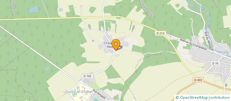 localisation de l'entreprise SCI M V S G  GURCY-LE-CHATEL