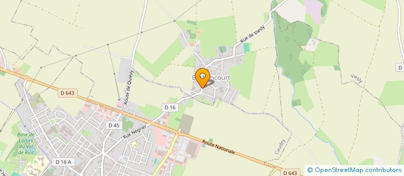 localisation de l'entreprise SCI M.Y.  CAUDRY