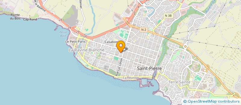 localisation de l'entreprise SCI M'ZARA à SAINT-PIERRE