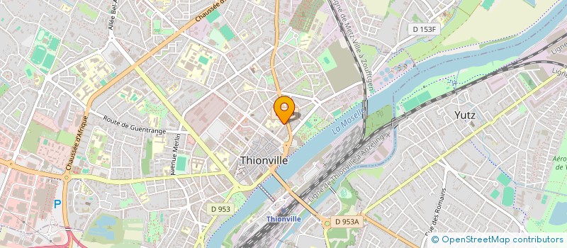 localisation de l'entreprise SCI M2 P S à THIONVILLE