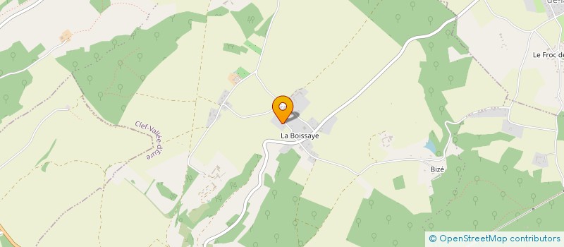 localisation de l'entreprise SCI M2A VALMONT  CLEF VALLEE D'EURE