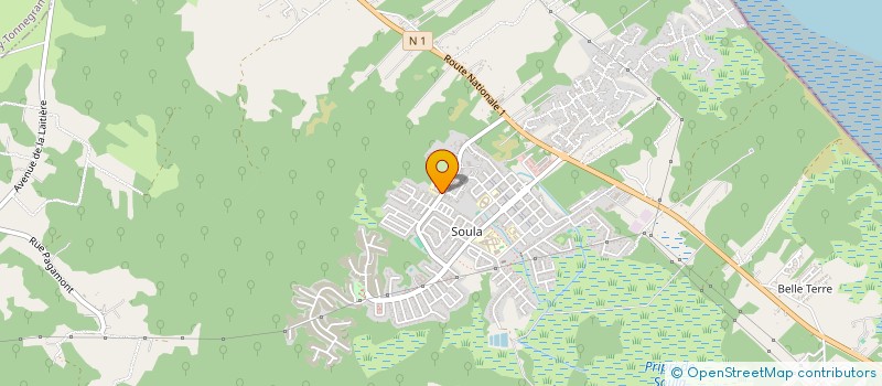 localisation de l'entreprise SCI M2AB à MACOURIA